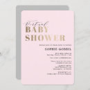 Recherche de baby pink invitations Chic