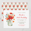 Recherche de poppies anniversaire invitations Pavot rouge