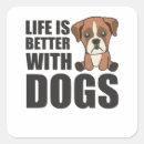 Recherche de boxer autocollants Chiot