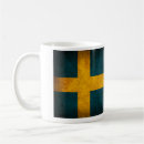 Recherche de drapeau de la suède tasses Scandinave