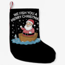 Recherche de pêcheurs chaussette de noël Vacances
