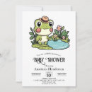 Recherche de grenouilles mignonnes invitations Élégant