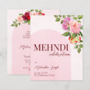 Recherche de henné mariage invitations Rose