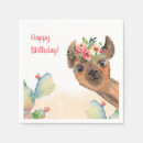 Recherche de lama serviettes Floral