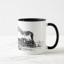 Recherche de trains de vapeur tasses Vintage