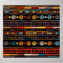 Recherche de motifs africains posters Illustration