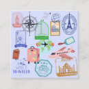 Recherche de voyageur monde cartes visite Moderne