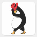Recherche de tux linux autocollants Rouge