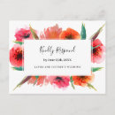 Recherche de rsvp rouge cartes postales Tendance