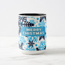 Recherche de neige tasses Décoration de noël