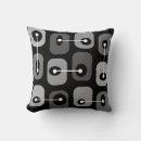 Recherche de noir et argent coussins Simple