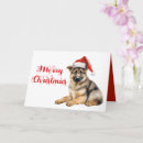 Recherche de berger allemand joyeux noël cartes postales Chiot