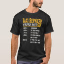 Recherche de taxi tshirts Service