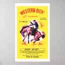 Suche nach vintage western poster Cowboy