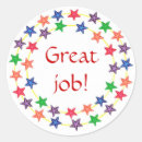 Recherche de étoile en cercle autocollants Pour tous