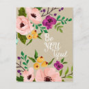 Recherche de kraft cartes postales Floral