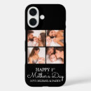 Recherche de nouvelle maman iphone coques Noir blanc