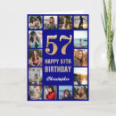 Recherche de 57 ans vœux cartes Cinquante septième
