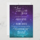 Recherche de celestial mariage invitations Élégant