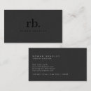 Recherche de propreté cartes visite Simple