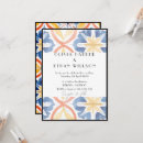 Recherche de tuile espagnole invitations Élégant