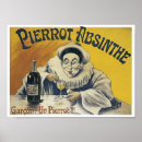 Suche nach pierrot poster Vintag