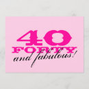 Suche nach 40 geburtstags einladungen Vierzig