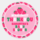 Recherche de fraise rose autocollants Printemps