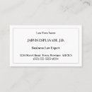 Recherche de style ancien cartes visite Avocat