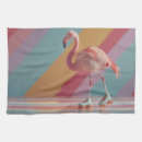 Recherche de flamant rose cuisine linges Coloré