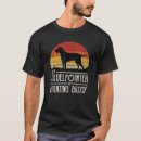 Recherche de chien de chasse tshirts Vintage