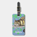 Recherche de chats bagages étiquettes Chat souriant