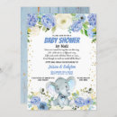 Recherche de rose de baby shower garçon invitations Roses bleus