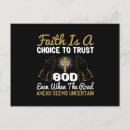 Suche nach vertrauen postkarten Gott