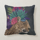 Recherche de animal jungle coussins Fleurs