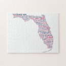 Suche nach florida puzzle Typografie
