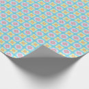 Recherche de fleurs bleu papier cadeau Géométrique