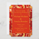 Recherche de de dragon mariage invitations Chinois