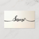 Recherche de caractères cartes visite Script