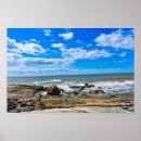 Suche nach blauer ozean poster Felsen
