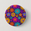 Recherche de fleur hippie badges Arc en ciel