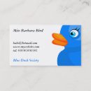 Recherche de bleu canard cartes visite Oiseaux