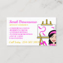 Recherche de peinture classique cartes visite Professeur d'art