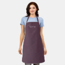 Suche nach aubergine schürzen Monogramm