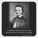 Recherche de edgar allan poe autocollants Poitrine