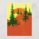 Recherche de crête cartes postales Aquarelle