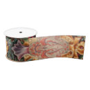 Recherche de fleur de lys rubans Motif floral