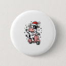 Recherche de vache à noël badges Kawaii