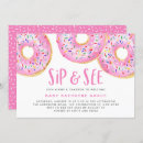 Suche nach pink donut einladungen Aquarell