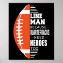 Suche nach lineman poster Fußballmannschaft